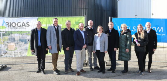 Spatenstich der Biomethananlage (Foto: Maringer)